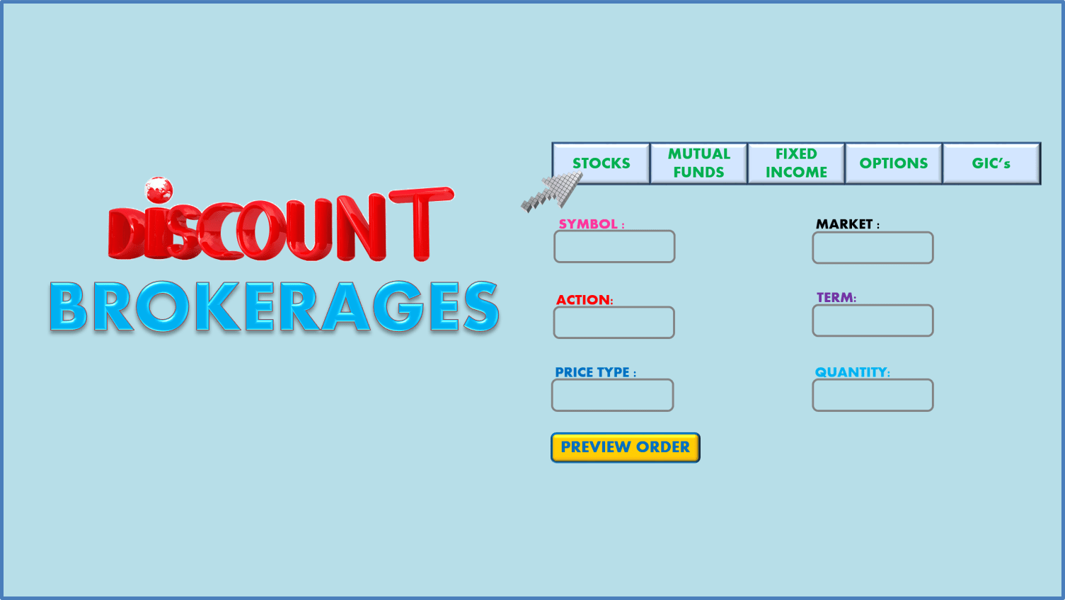 DISCOUNT BROKERAGES (ONLINE TRADING SYSTEM)